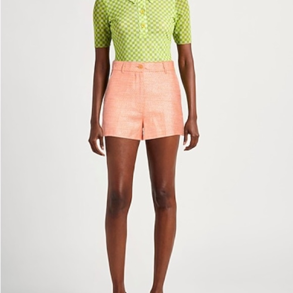 Forteforte metallic shorts $396